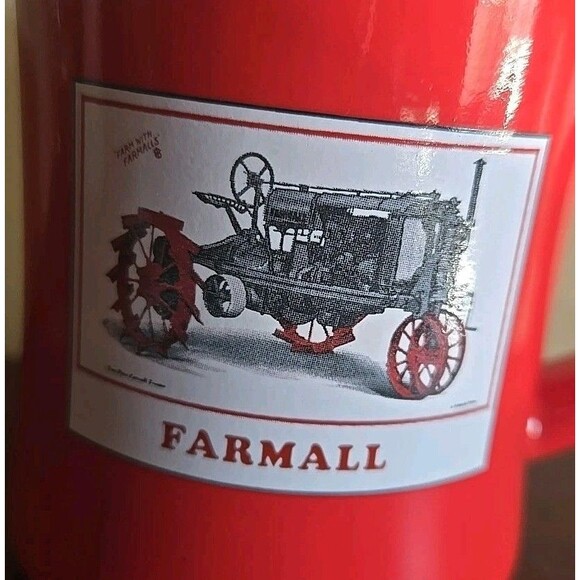 Farmall International Harvester Tractor Red Coffee Mug Tea Cup Farmer Gift Farm - Picture 2 of 10